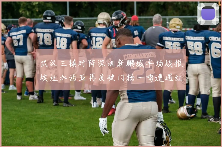 武汉三镇对阵深圳新鹏城半场战报埃杜加西亚再度破门杨一鸣遭遇红牌处罚