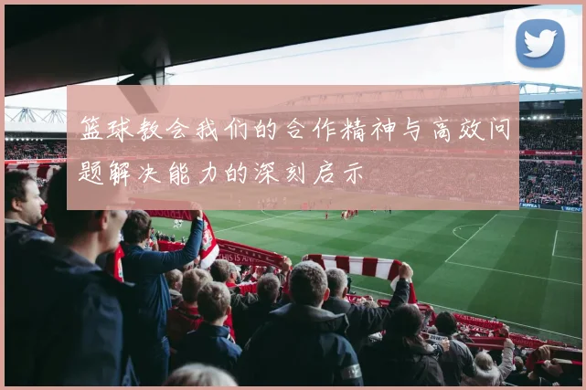 篮球教会我们的合作精神与高效问题解决能力的深刻启示